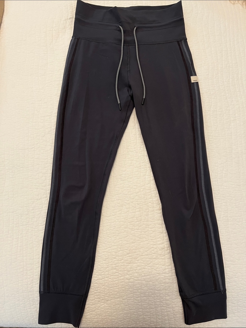 Blue/Gray Vuori Jogger Legging